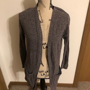Grey cardigan